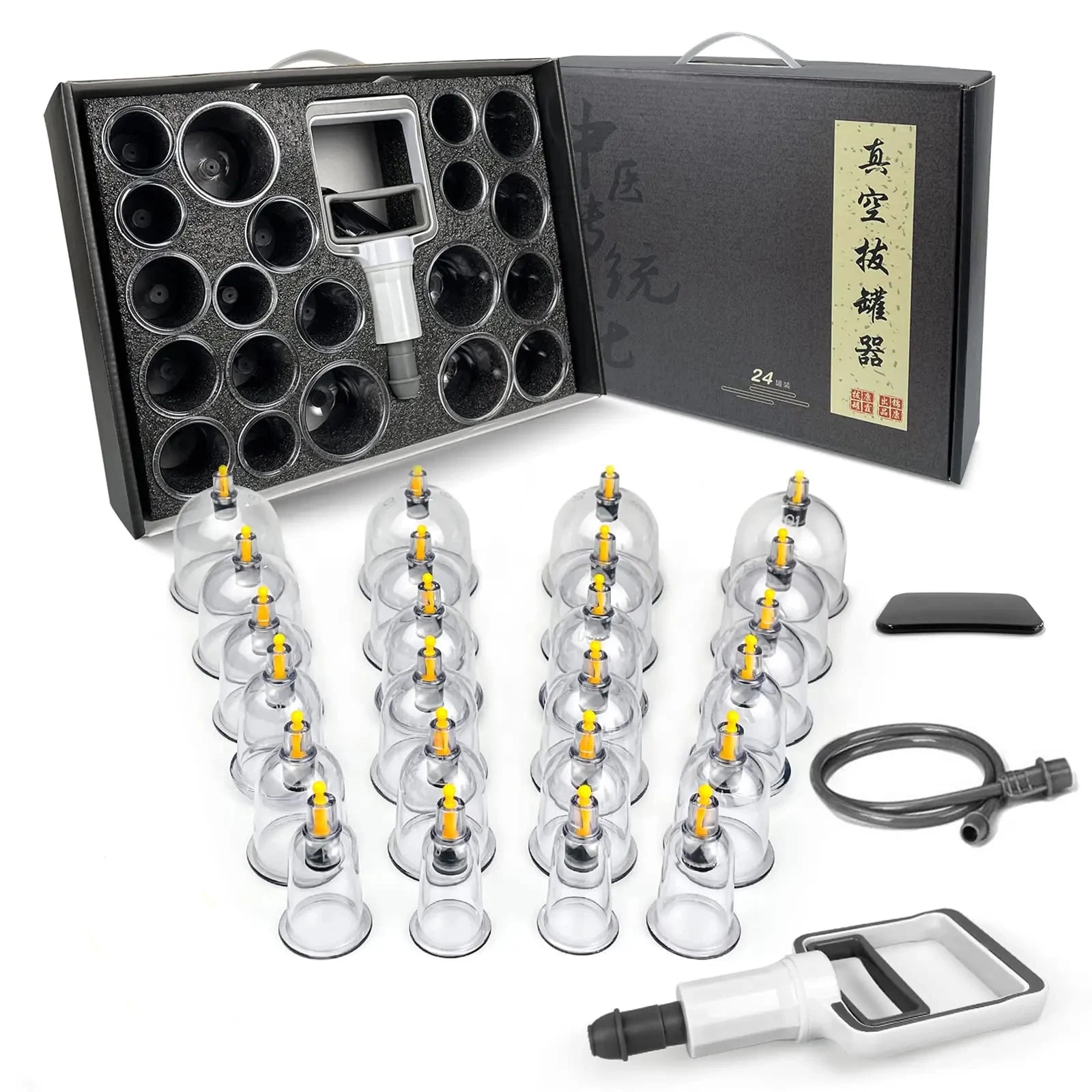 Cupping Therapy Set Chinese Medicine Physiotherapy Vacuum Cupping Jars Apparatus Professional Suction Cups Massage Masajeador