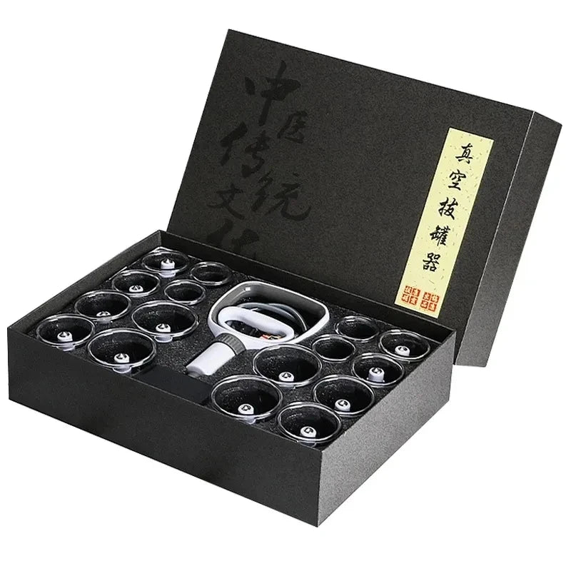 Cupping Therapy Set Chinese Medicine Physiotherapy Vacuum Cupping Jars Apparatus Professional Suction Cups Massage Masajeador