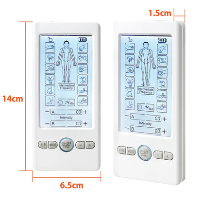 TENS Massager Digital Pulse Body EMS Muscle Stimulator Acupuncture Low Frequency Physiotherapy Slimming Machine Health Care