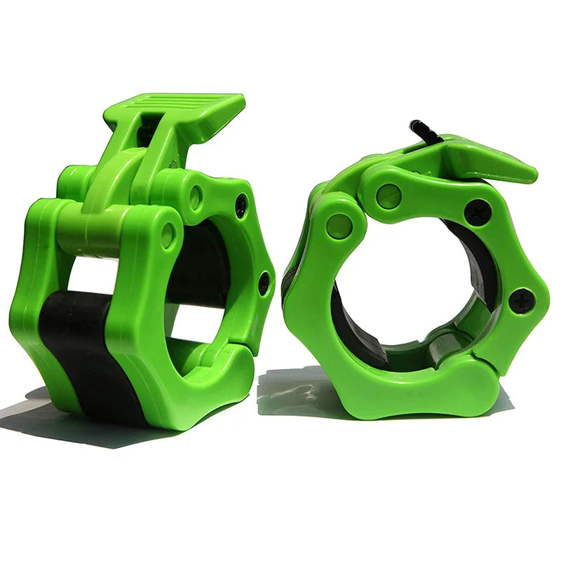 50Mm Spinlock Collars Barbell Collar Lock Clips Weight Lifting Bar Gym Dumbell Clamp Spring Clips Weight Lifting Lock